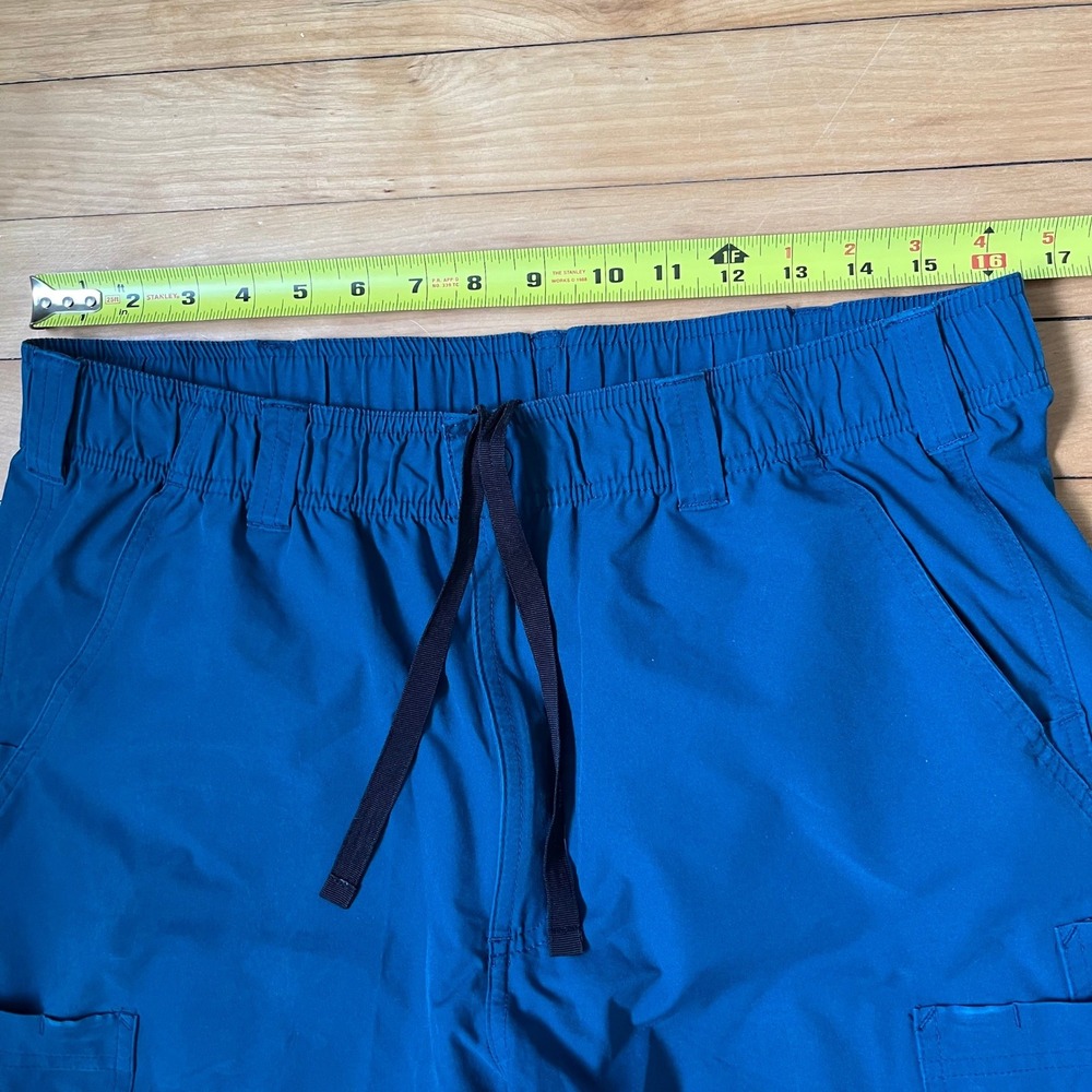 Carhartt Liberty Mens Blue Cargo Scrub Pants C56113 Size Large Regular - Picture 4 of 8
